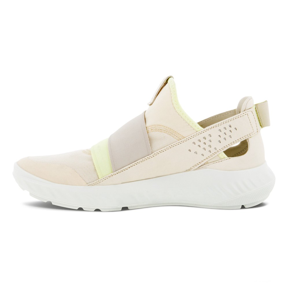 Slip On Mujer - ECCO St.1 Lite Sneakers - Beige - SCD932071